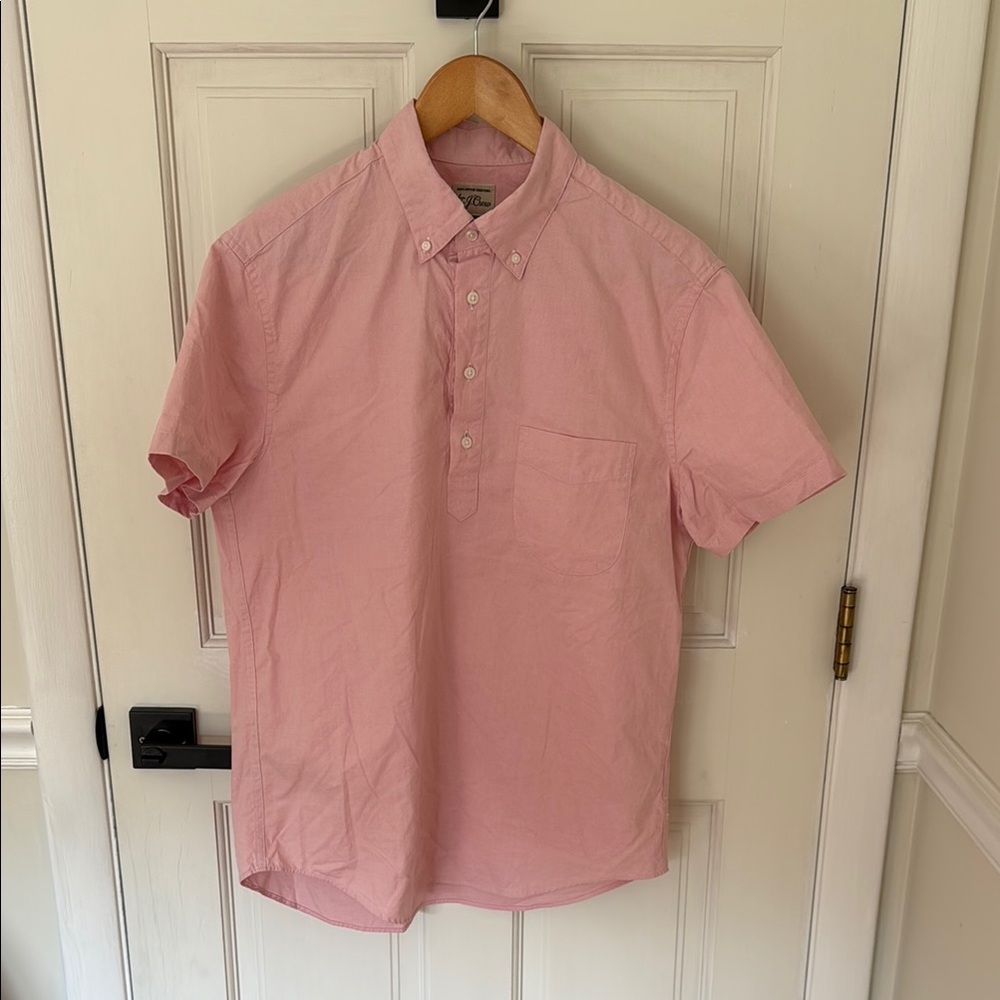 J. Crew Pink Casual Button Down Shirt